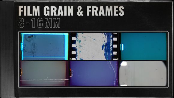 FREE FILM GRAIN OVERLAYS, FRAMES AND TEXTURES (HD)