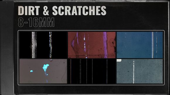 FREE OLD FILM EFFECTS - DIRT, SCRATCHES