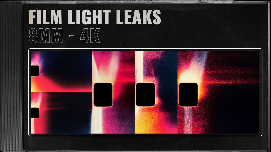 FILM OVERLAYS - LIGHT LEAKS