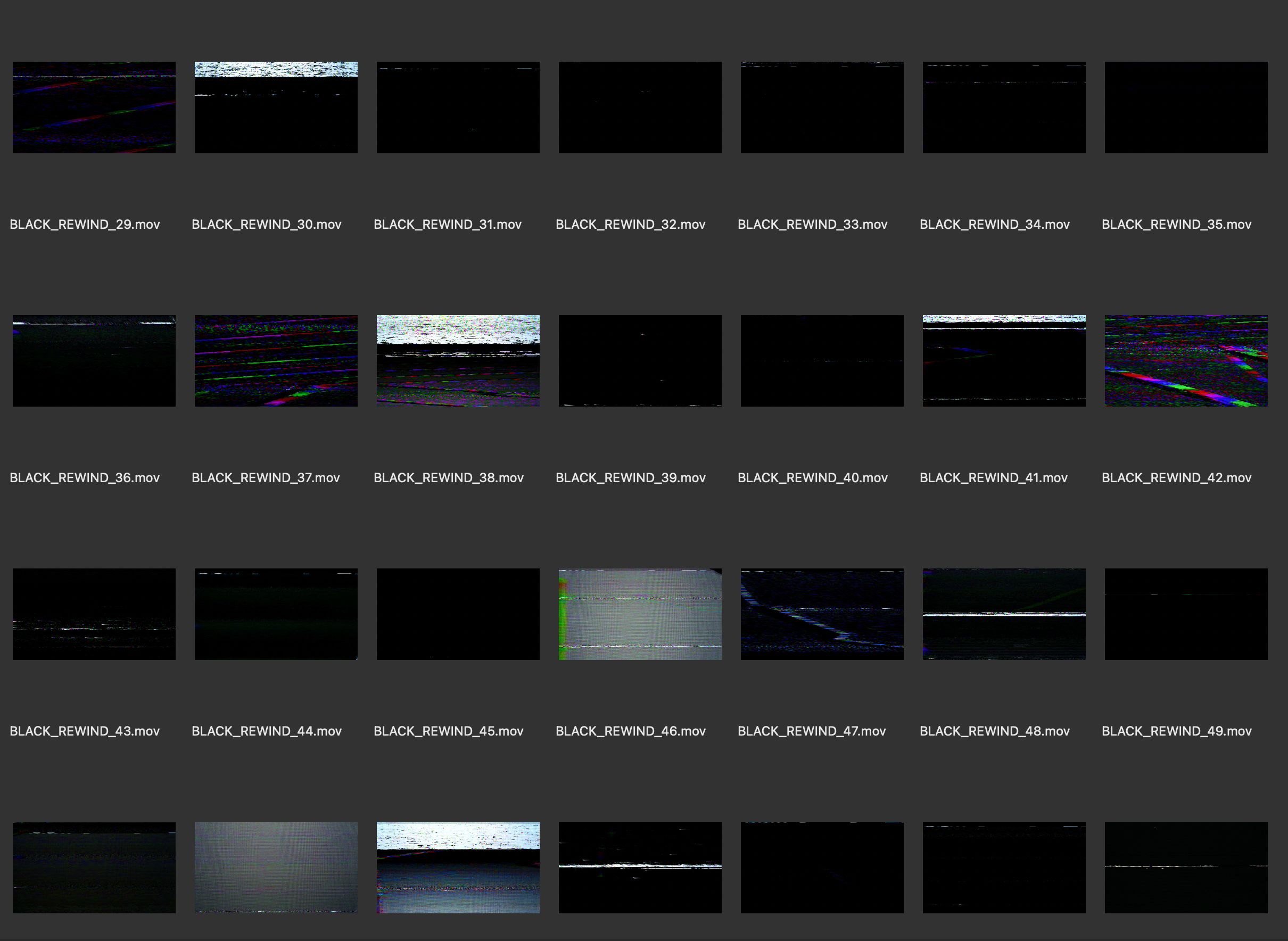 VHS Effects and Overlays