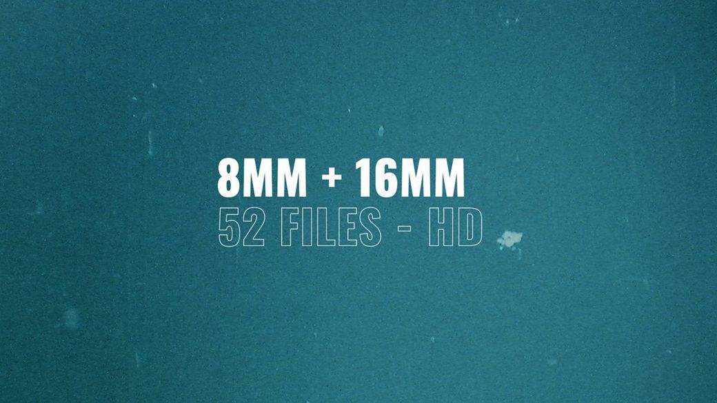 FREE OLD FILM EFFECTS - DIRT, DUST &amp; SCRATCHES - 8MM &amp; 16MM