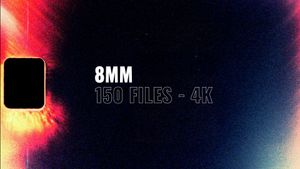 FILM OVERLAYS - 8MM LIGHT LEAKS