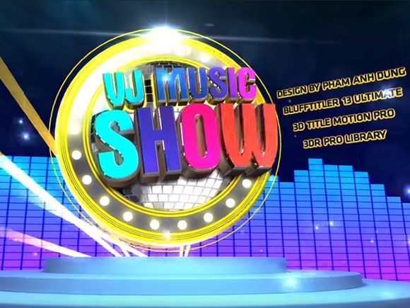 Blufftitler Template: Music Tracking SHOW