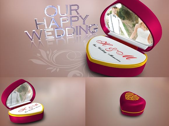 Blufftitler Template  Wedding Style 61