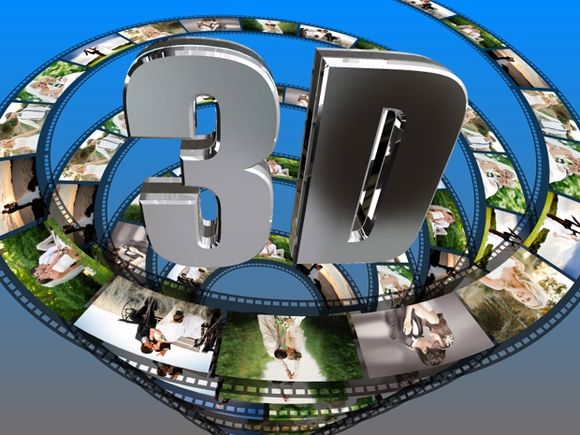 Blufftitler Template : 3D Filmstrip