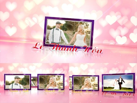 Blufftitler Template  Wedding Style 34