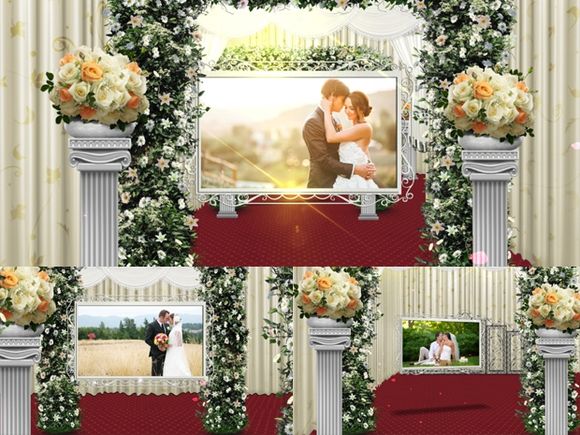 Blufftitler Template  Wedding Style 57