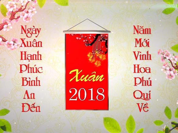 Blufftitler Template : New Year 2018 - Style 03