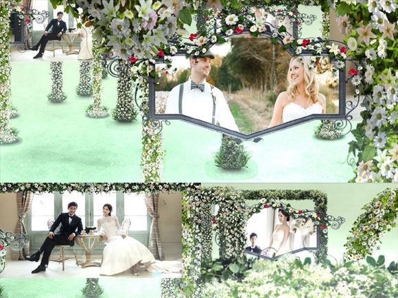 Blufftitler Template  Wedding Style 78