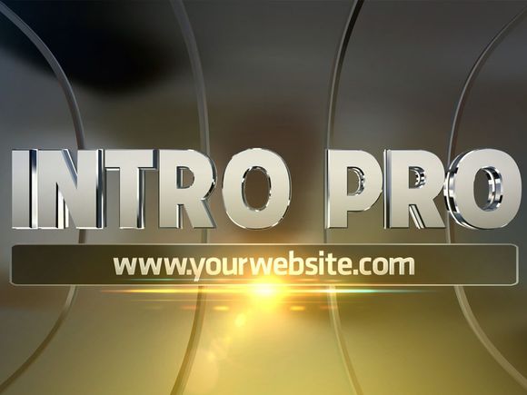 Blufftitler Template : Intro PRO - Style 01