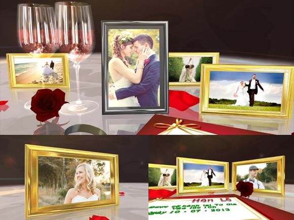 Blufftitler Template  Wedding Style 43