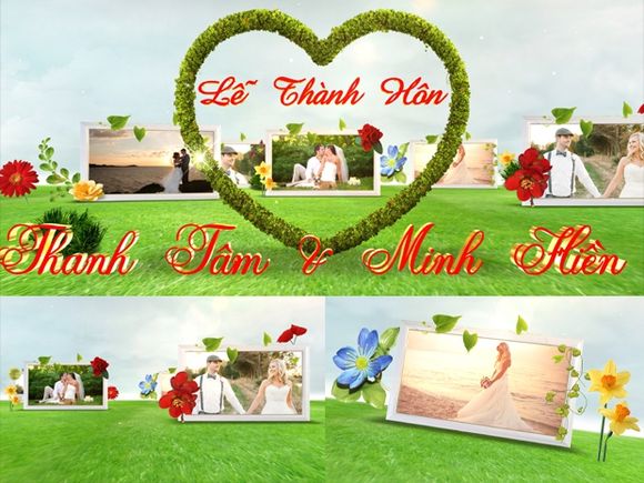 Blufftitler Template  Wedding Style 23