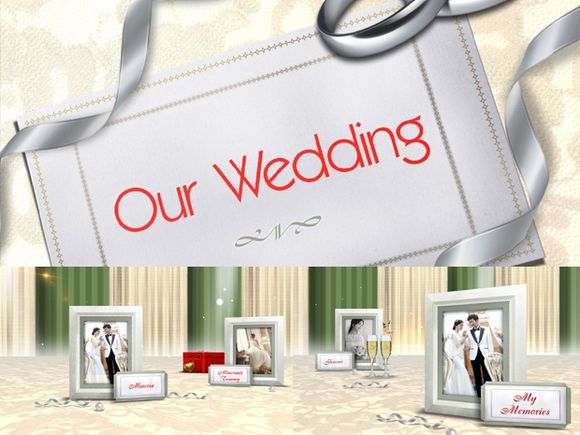 Blufftitler Template  Wedding Style 74