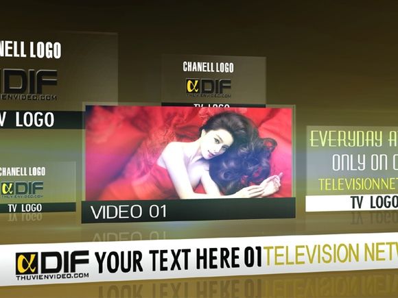Blufftitler Template : Intro PRO - Style 13