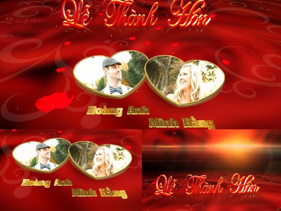 Blufftitler Template  Wedding Style 63