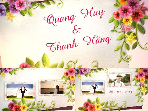 Blufftitler Template  Wedding Style 29