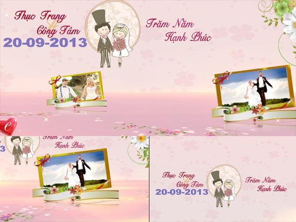 Blufftitler Template  Wedding Style 27