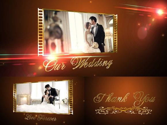 Blufftitler Template  Wedding Style 46