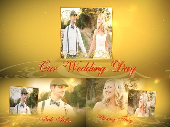 Blufftitler Template  Wedding Style 71