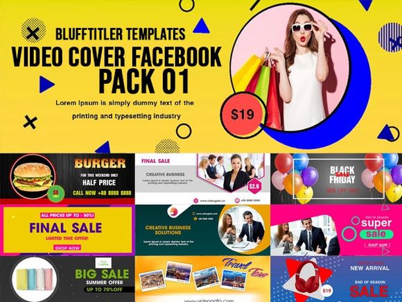 Video Facebook Cover - Pack 01