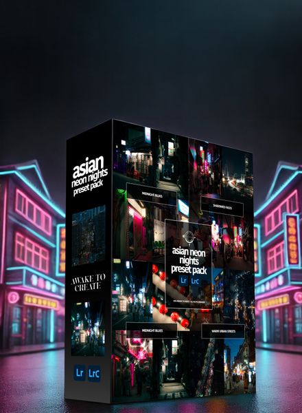 Asian Neon Nights Preset Pack