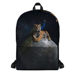 The Tiger and the Peacock Backpack | Nooboo