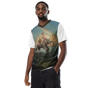 The Princess and the Elephant T-Shirt – Surreal Art Design | Nooboo