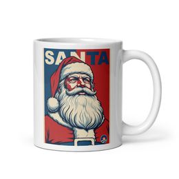 OBEY inspired Santa Mug | Nooboo