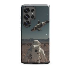 The Astronaut and the Whale Tough Samsung Case | Nooboo