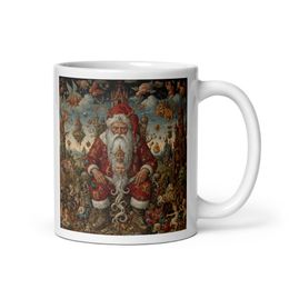 Hieronymus Bosch inspired Santa Mug | Nooboo