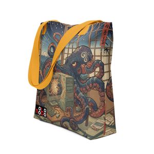 The Octopus and the PC Tote Bag | Nooboo