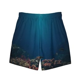 Coral Sea Recycled Swim Shorts | Nooboo