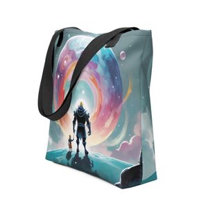 The Giant and the Child Tote Bag – Fantasy Artwork | Nooboo