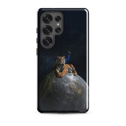 The Tiger and the Peacock Tough Case for Samsung | Nooboo