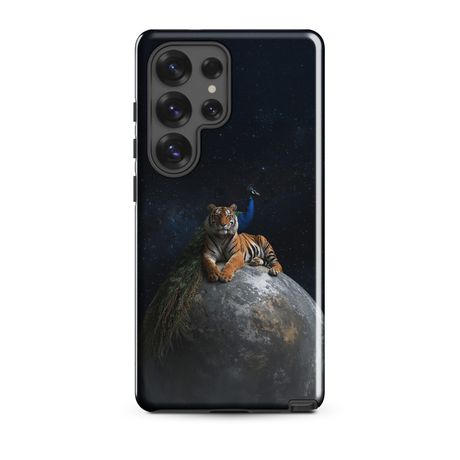The Tiger and the Peacock Tough Case for Samsung | Nooboo