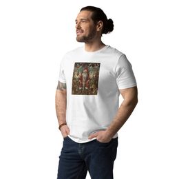 Hieronymus Bosch inspired Santa Unisex Organic Cotton T-Shirt | Nooboo