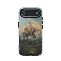 The Maid and the Elephant Tough IPhone Case | Nooboo