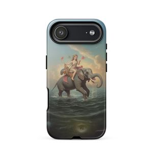 The Maid and the Elephant Tough IPhone Case | Nooboo