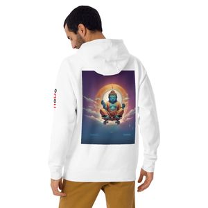 Skate Is Meditation Hoodie – Buddha Skateboard Art | Nooboo