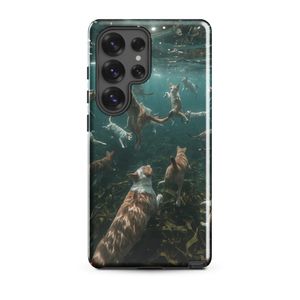 Cats can Swim Samsung Phone Case | Nooboo