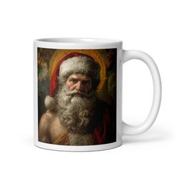 Michelangelo inspired Santa Mug | Nooboo