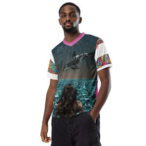 The Girl and the Whale mixed design Tshirt - Limited Edition | Nooboo