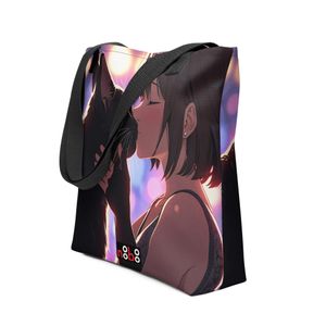 Kissing the Cat Tote Bag | Nooboo