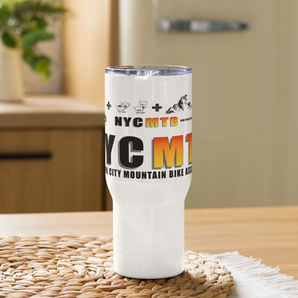 Bike / Pup / Play Insulated mug