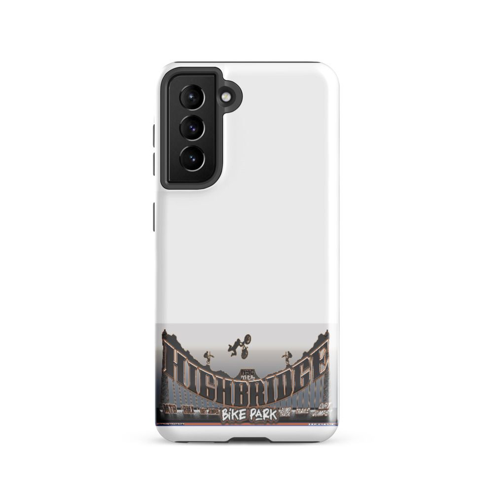 Highbridge Bike Park Banner A-phone Tuff Case