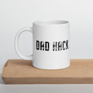Dad Hack 20oz The Day Warrior Dad Hack Mug  This mug holds the same coffee. It's what you Coffee Mug