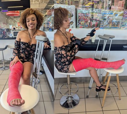 LLC application, crutching, coffee shop by Cami