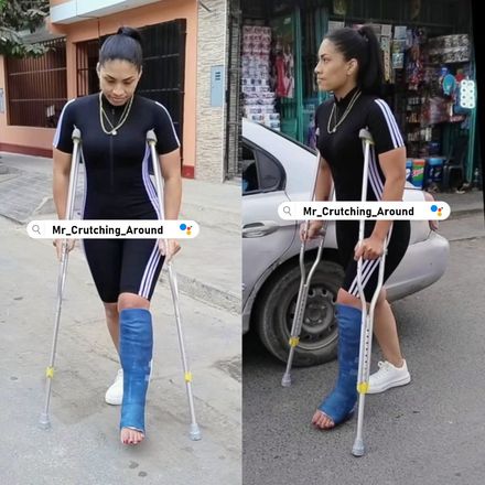 Real injury SLWC market public crutching by Drina