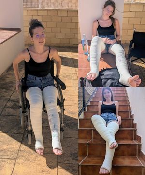DLLC wheelchair, transfers and close-ups 2/2 by Chloe 