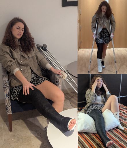 LLC · fall · sock · indoor crutching by Leire